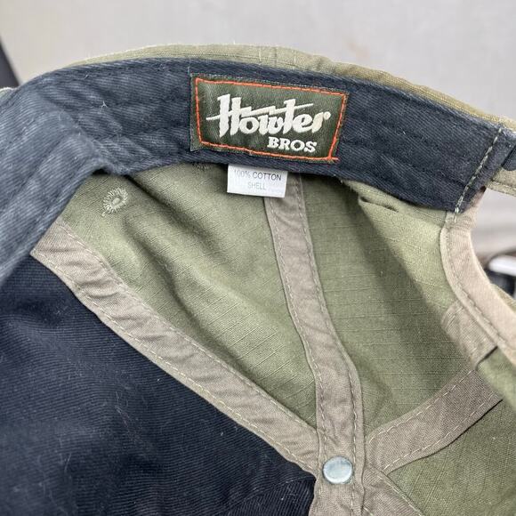 Howler Bros Embroidered Yellow Palm Tree Camo Adjustable Hat One Size Men's - Picture 5 of 5